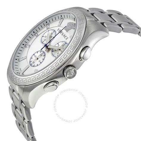 versace bond street watch|Versace Bond Street Chronograph Silver Dial Stainless Steel .